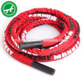 Corde de combat en polyester pour la musculation avec manchon cover50mm 38mm 32mm